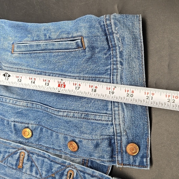 J Crew Denim Trucker Jacket Extra Small - Picture 7 of 9